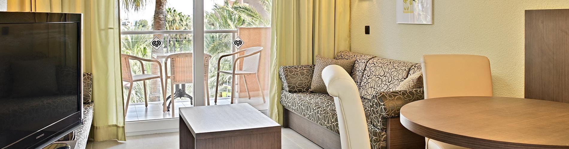 Habitaciones Protur Bonaire Aparthotel Cala Bona, Mallorca