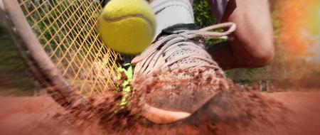 Un partido de tenis o pádel