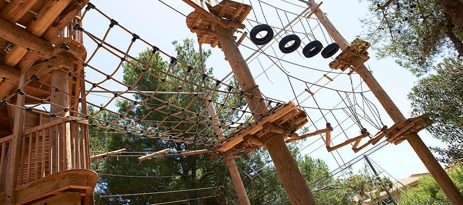 High ropes Protur Monte Safari (Holiday Village Majorca)